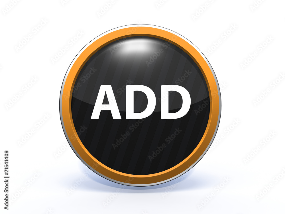 add circular icon on white background add circular icon on white background