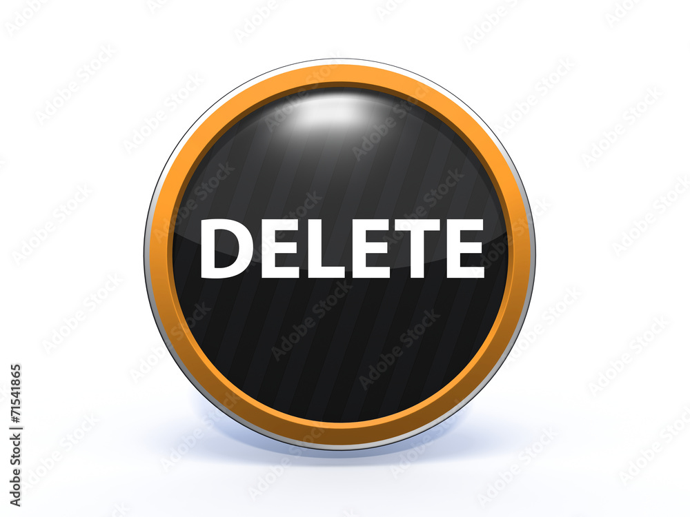 delete circular icon on white background delete circular icon on white background