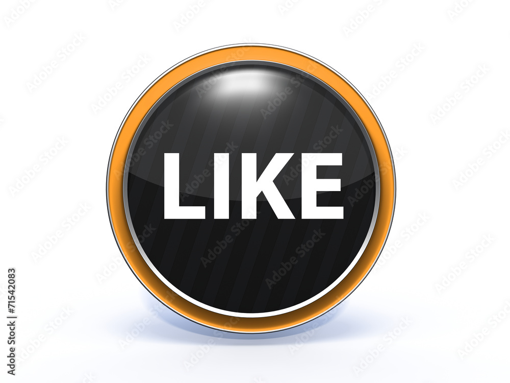 like circular icon on white background like circular icon on white background