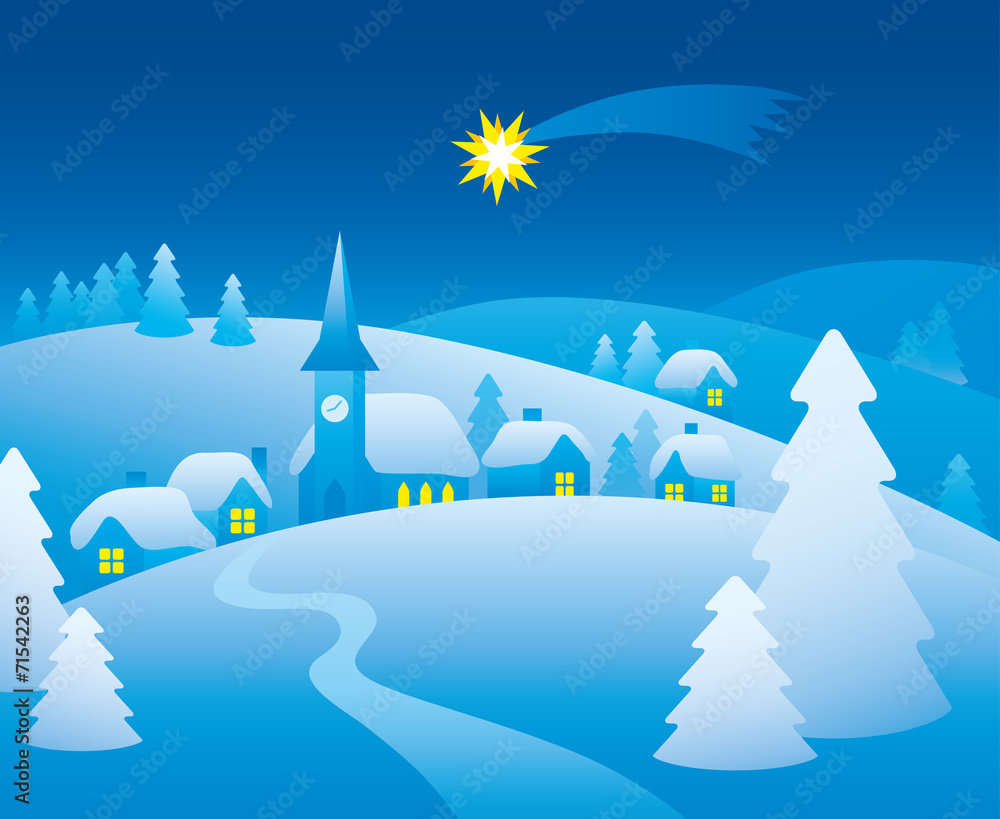 Winter night Winter night