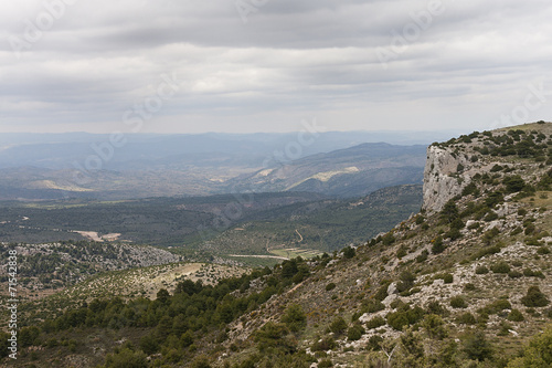 spanish mountains landscape