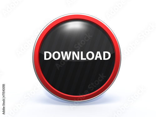 Free Download download circular icon on white background - GFXLoad