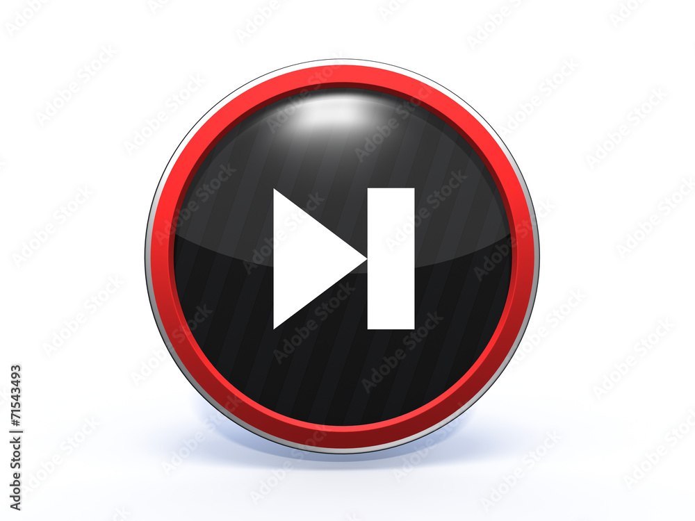 next circular icon on white background next circular icon on white background
