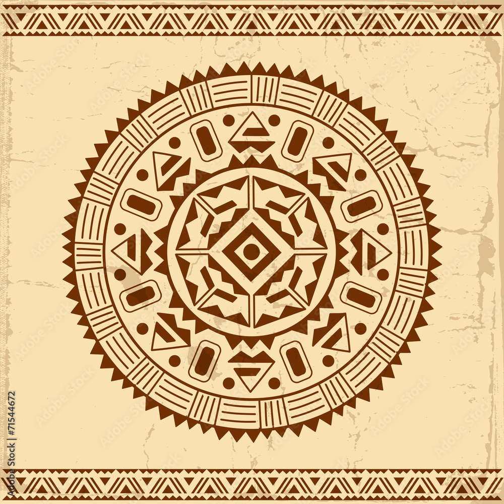 Beautiful Mexican ethnic ornament Beautiful Mexican ethnic ornament