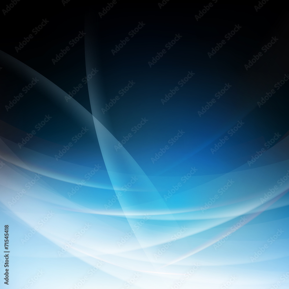 Abstract smooth flow biue background, vector illustration Abstract smooth flow biue background, vector illustration