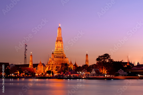 Wat Arun tample Thailand