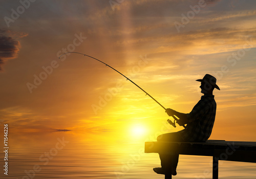 Evening fishing
