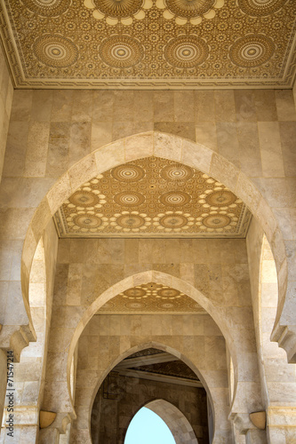 Detail from the mosque Hass...
