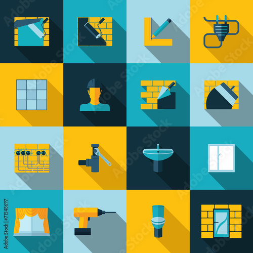 Home repair icons