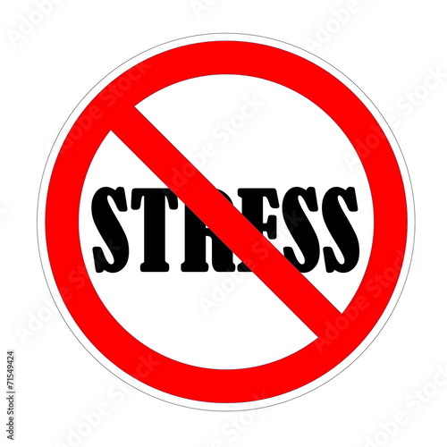 Valokuva Stress forbidden