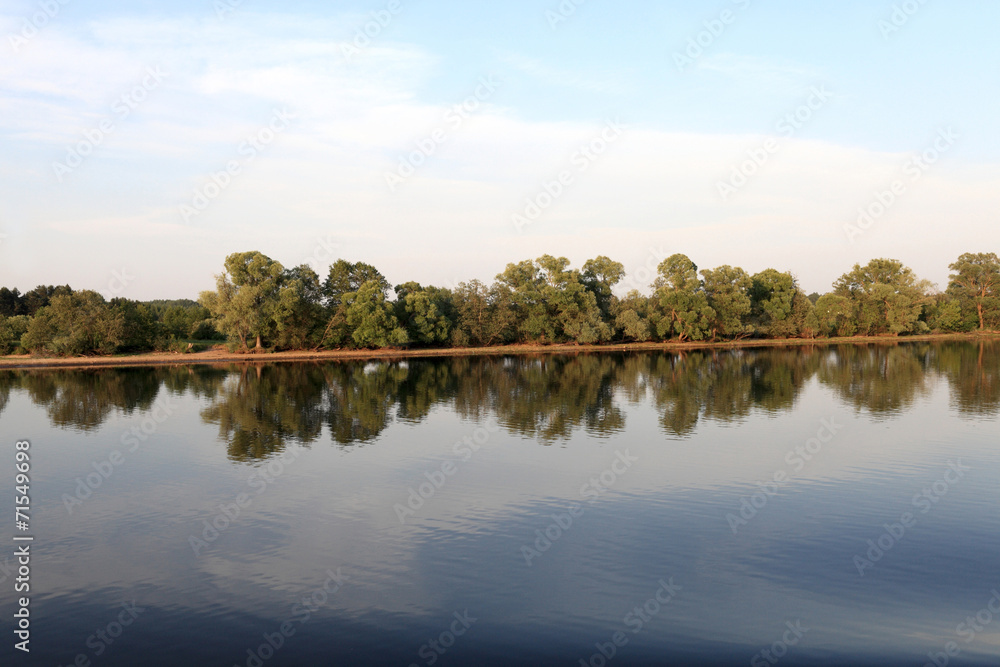 Fototapeta premium River landscape