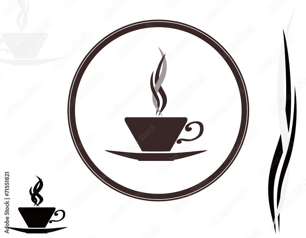 Obraz premium Coffee cup icon