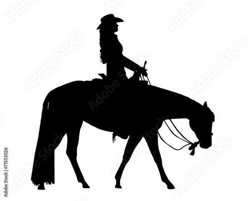 Tapeta Westernreiten Pleasure