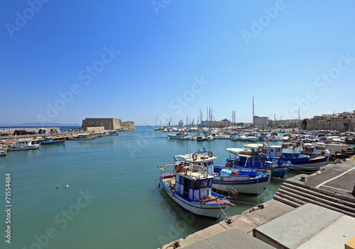 Heraklion Harbour and Fortress, Crete © Rostislav Ageev
