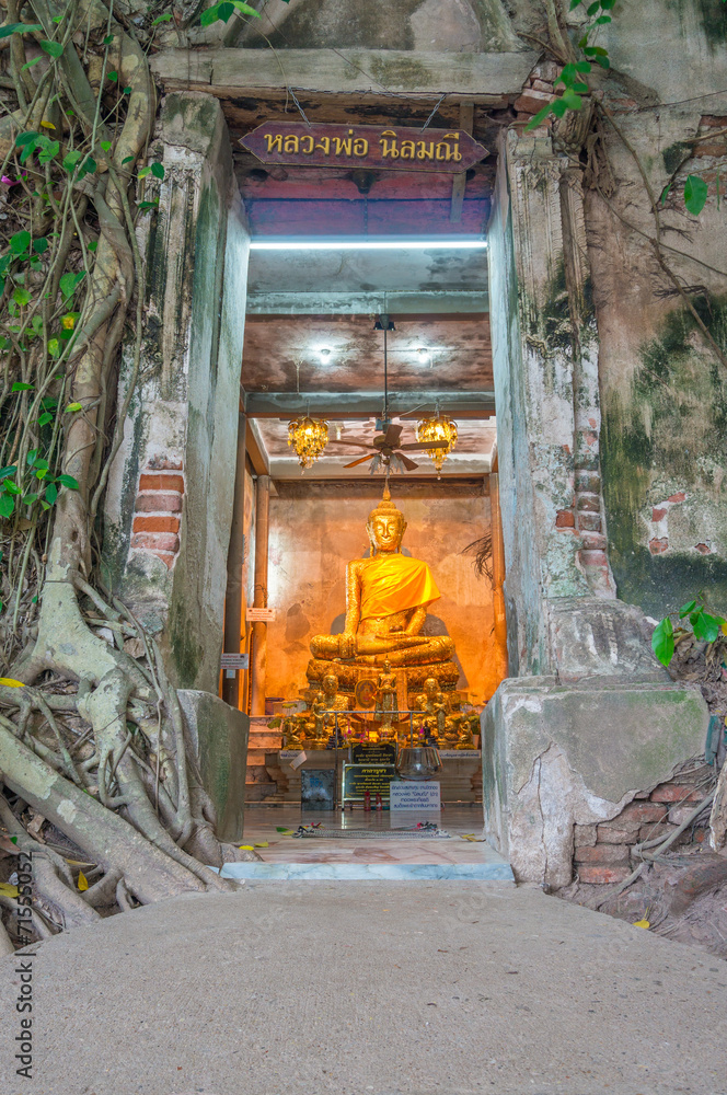 Obraz premium Amphawa Buddha statue