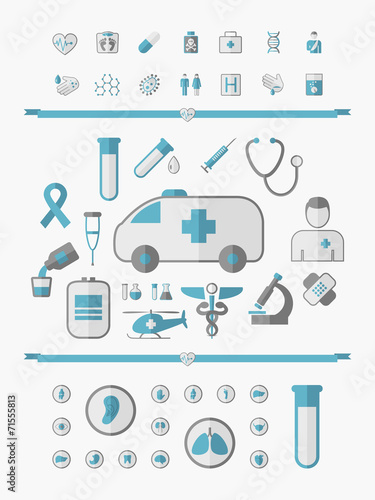 Medical Infographic Template.