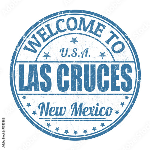 Welcome to Las Cruces stamp