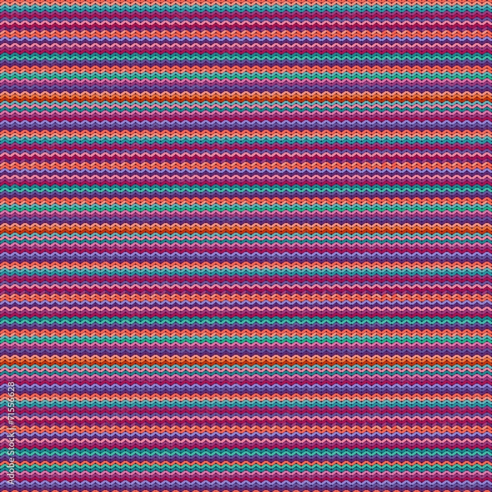 Knitted Seamless Pattern Knitted Seamless Pattern