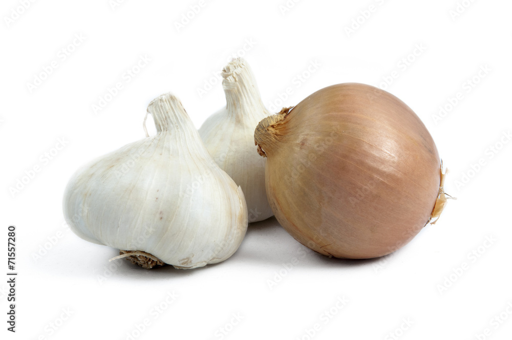 Fototapeta premium ail oignon
