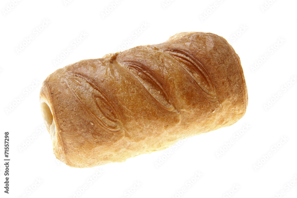Bakery product photographed on isolated on white background Bakery product photographed on isolated on white background