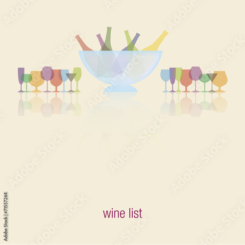 Wine list boule
