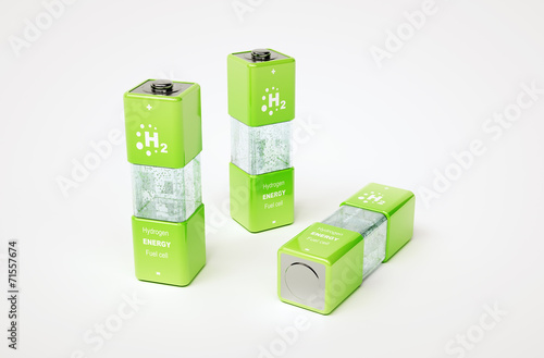 Concept of hydrogen fuel cell battery