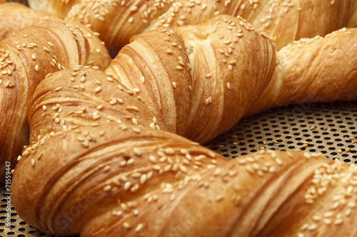 Bakery products in bakery shop