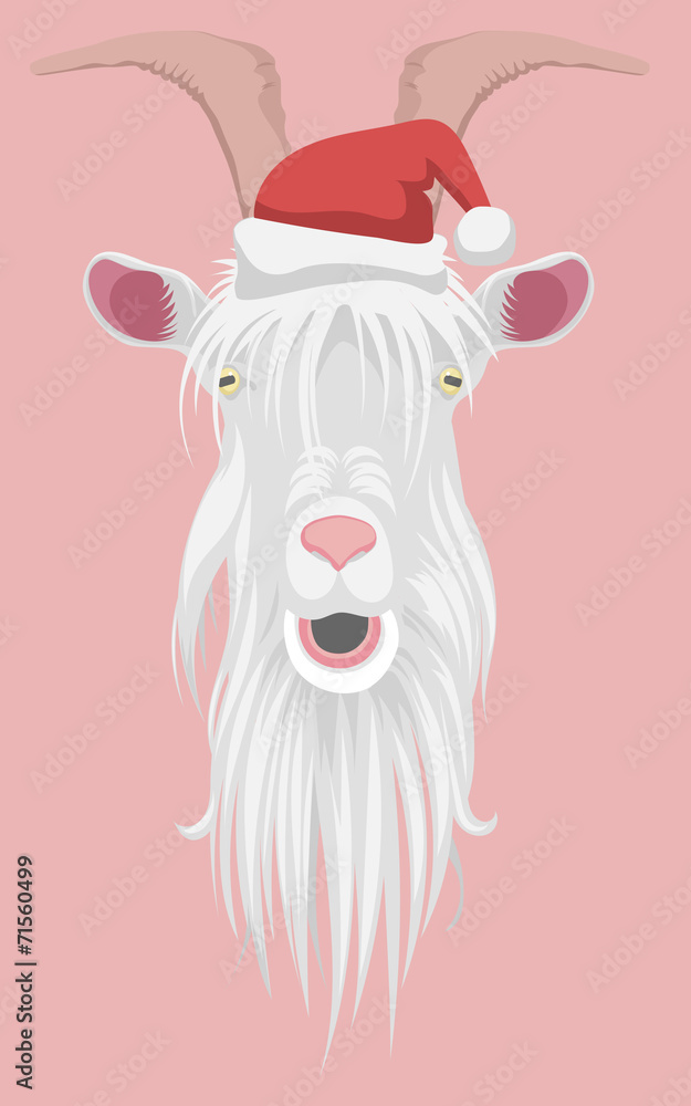 Santa goat
