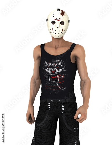 Photography ホッケーマスクの男性