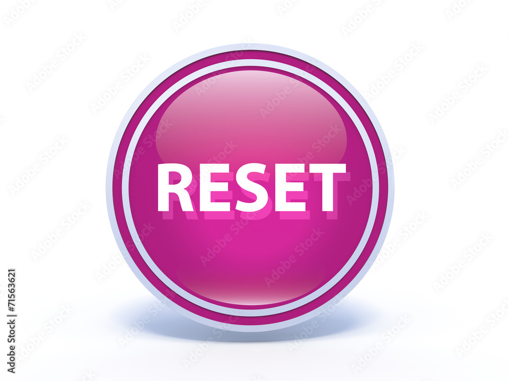 reset circular icon on white background reset circular icon on white background