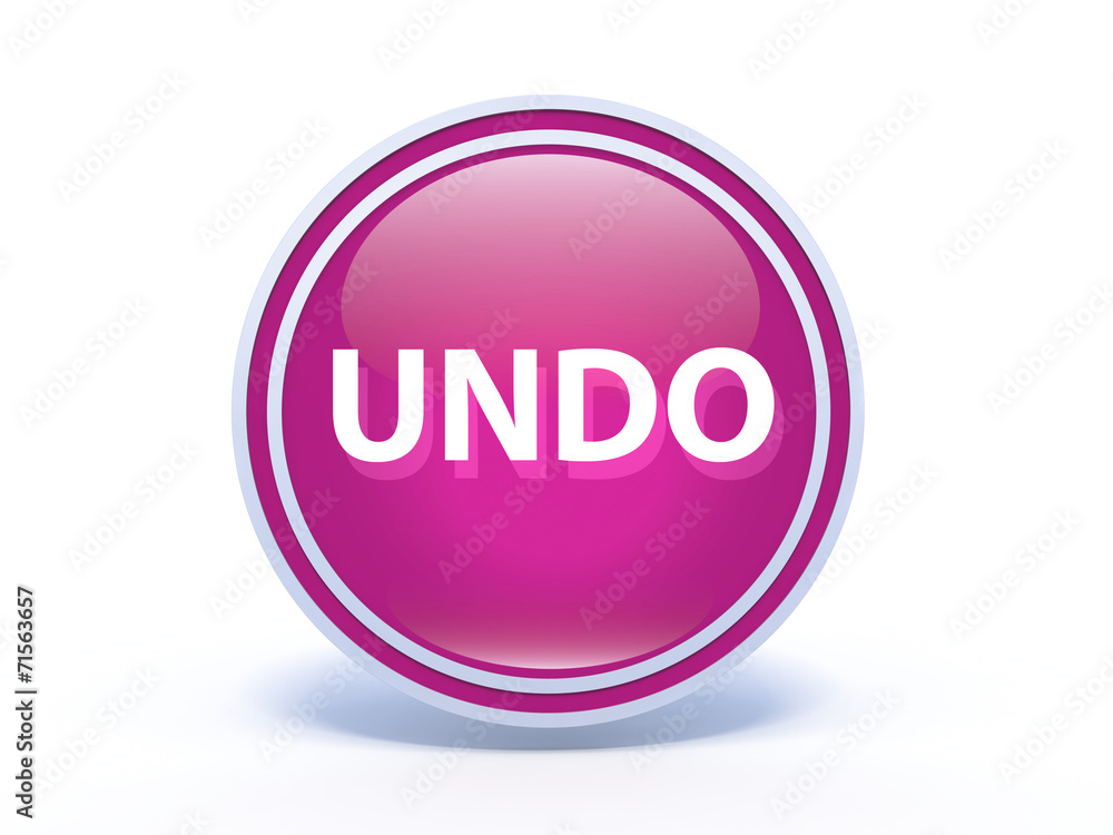undo circular icon on white background undo circular icon on white background