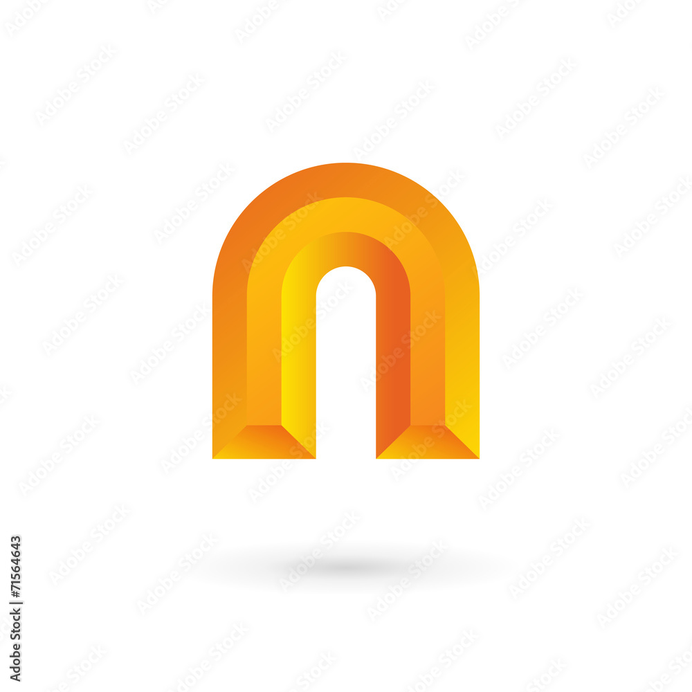 Letter N logo icon design template elements Letter N logo icon design template elements