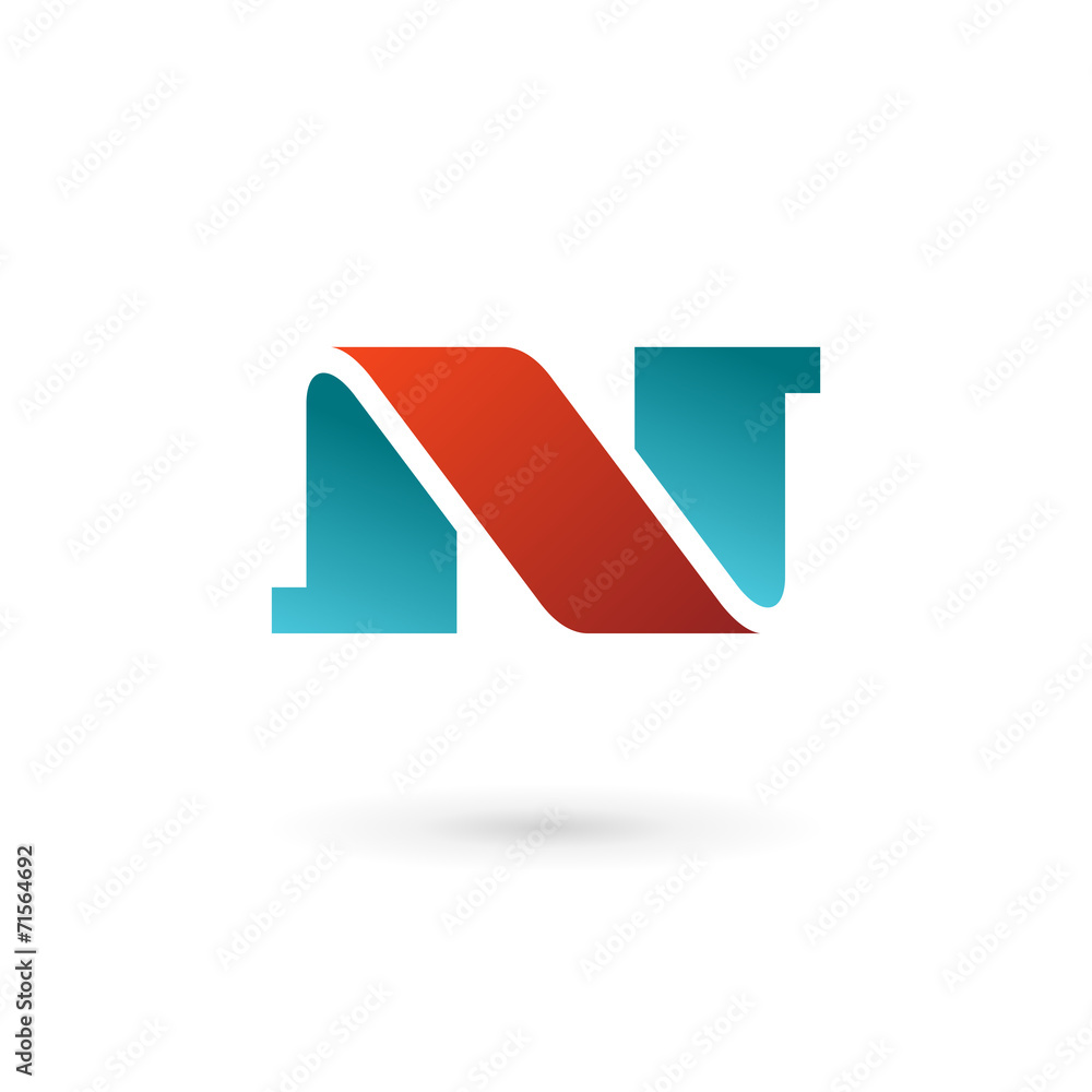 Letter N logo icon design template elements Letter N logo icon design template elements