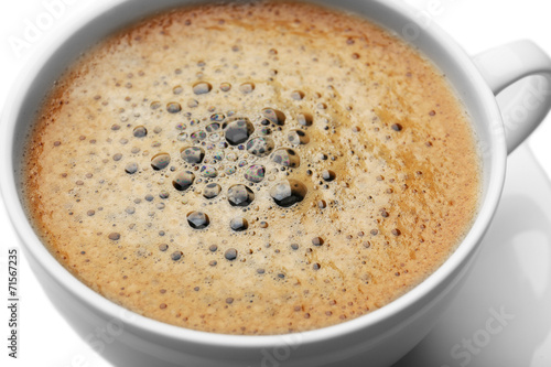 Cup of coffee, close-up