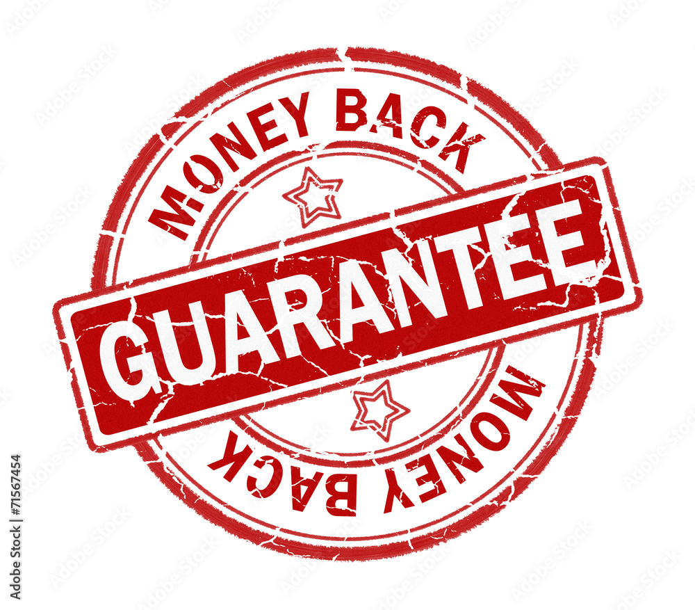 guarantee stamp isolated on white background guarantee stamp isolated on white background