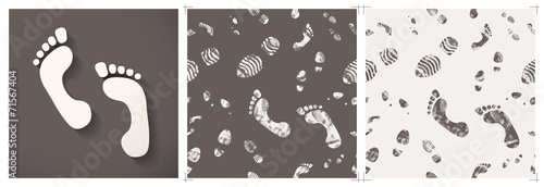 Footprints Pattern