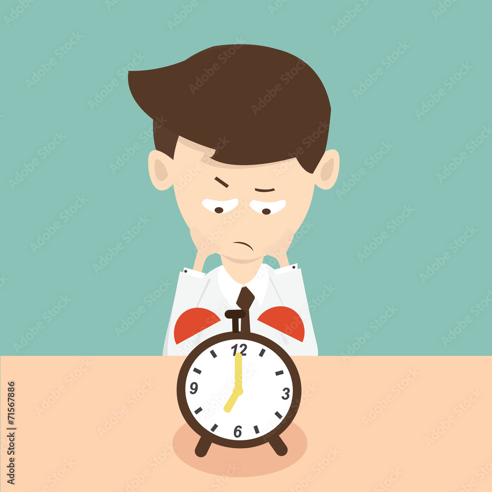 businessman waiting time and looking at a clock businessman waiting time and looking at a clock