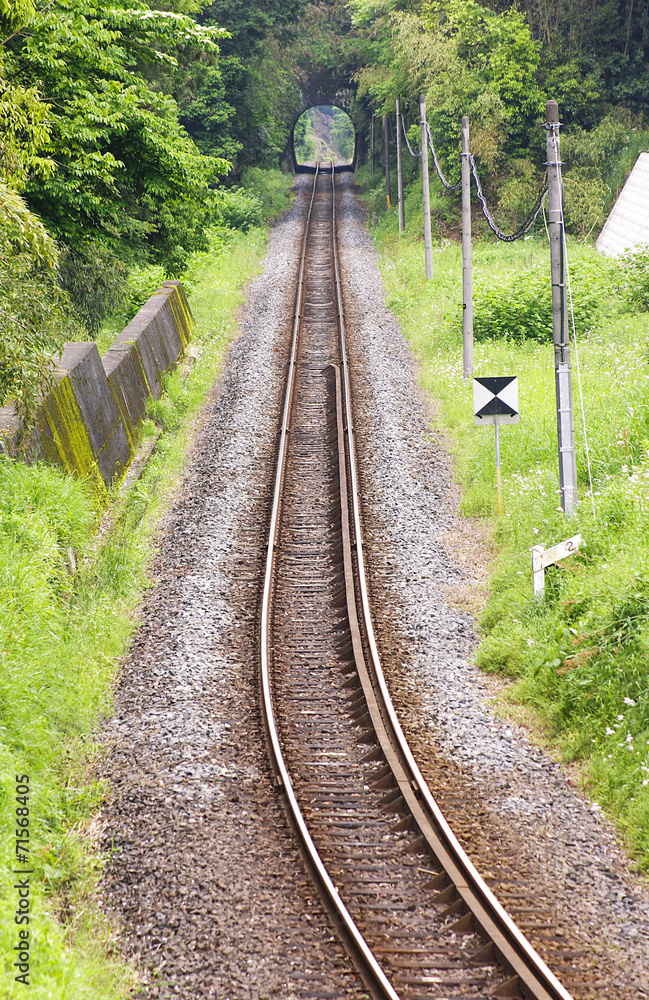 Fototapeta premium 線路 千葉