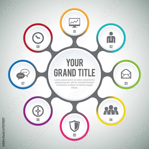 Circle Module Infographic