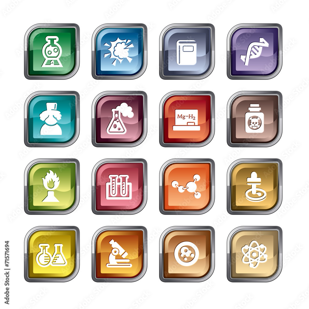 Science and Chemistry Icon Science and Chemistry Icon