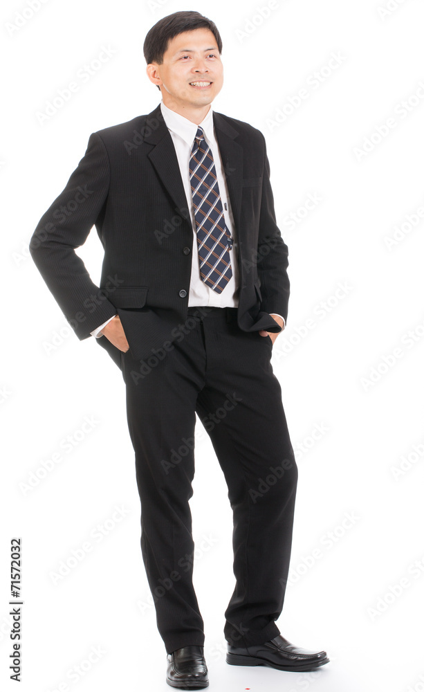 Portrait asian businessman people isolated Portrait asian businessman people isolated