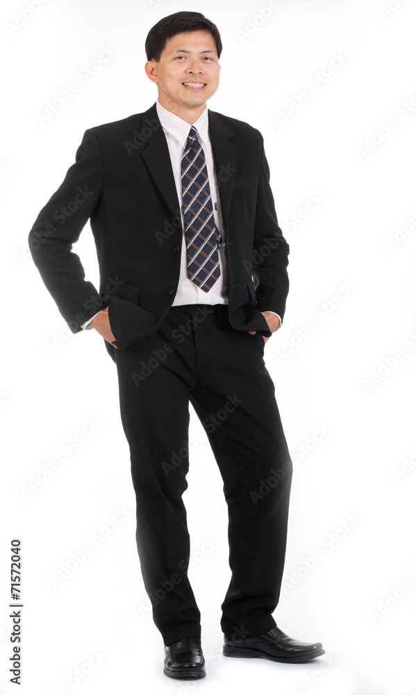 Portrait asian businessman people isolated Portrait asian businessman people isolated