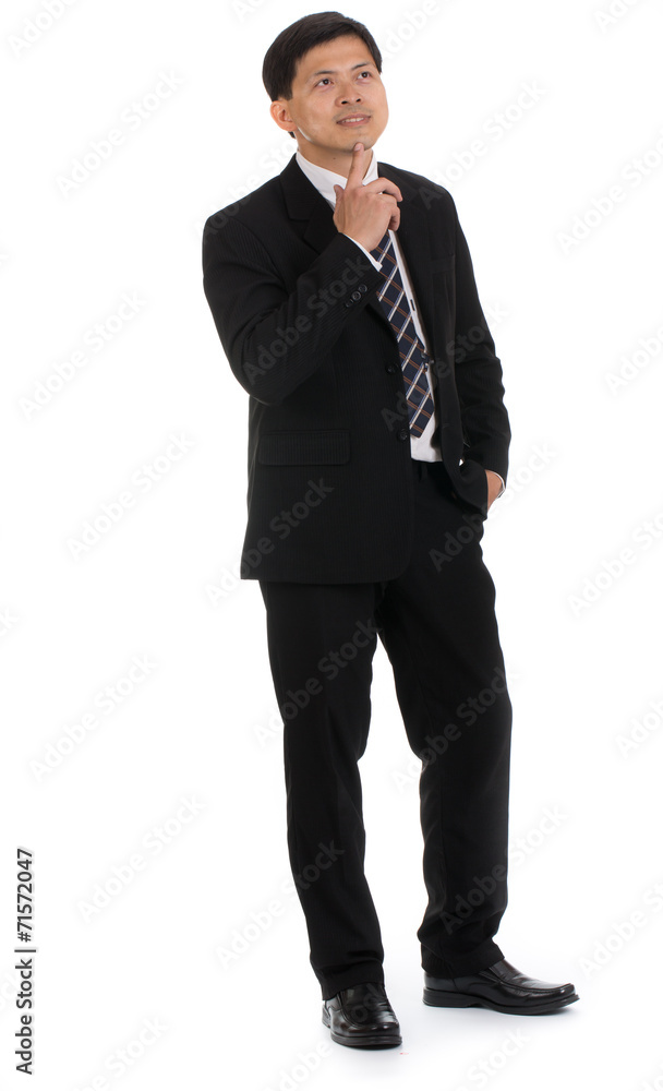 Portrait asian businessman people isolated Portrait asian businessman people isolated
