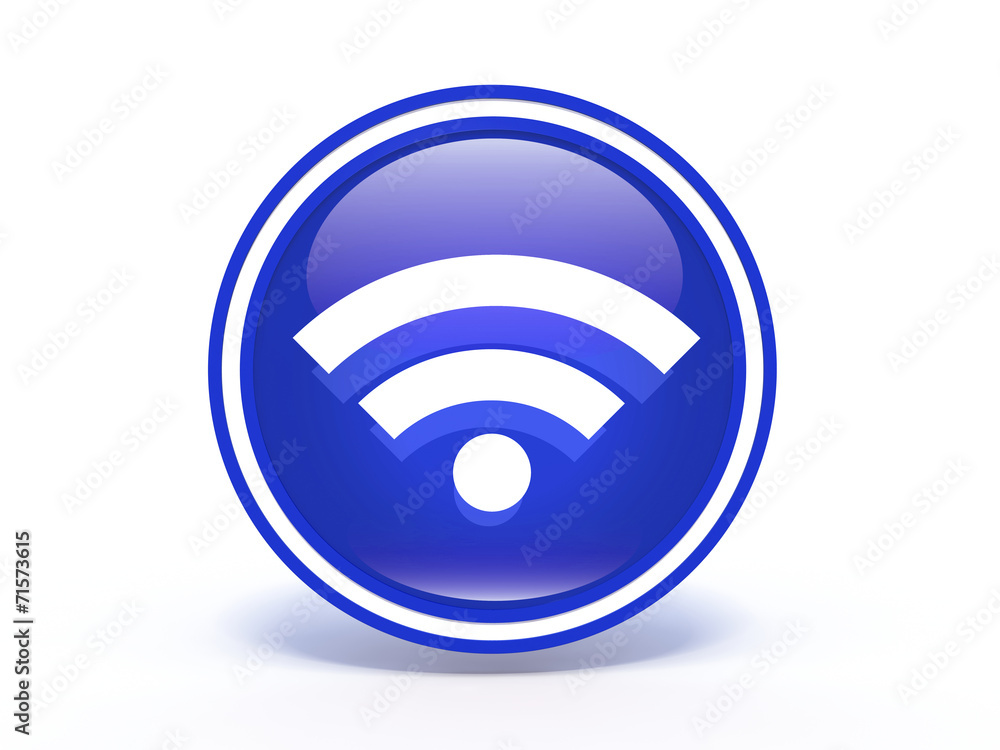 signal circular icon on white background signal circular icon on white background