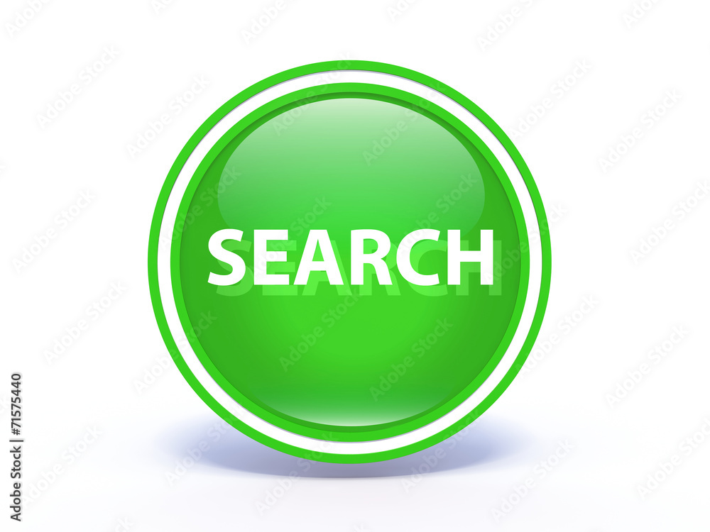 search circular icon on white background search circular icon on white background