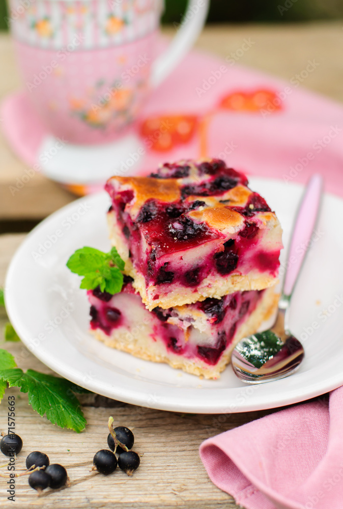 Black Currant Pie Squares Black Currant Pie Squares