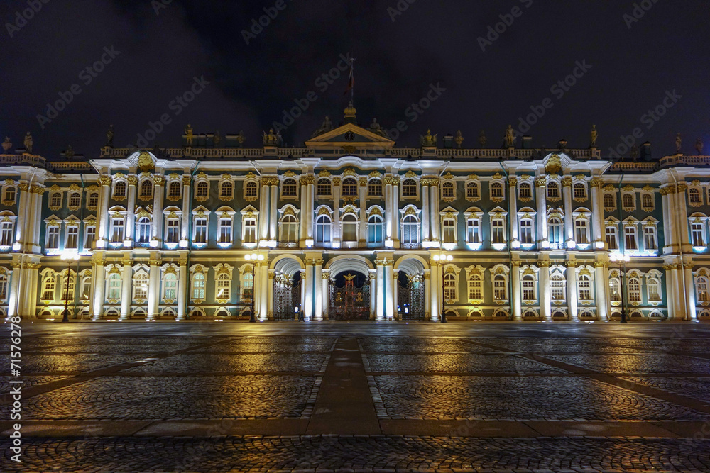 Winter Palace in St Petersburg Russia
