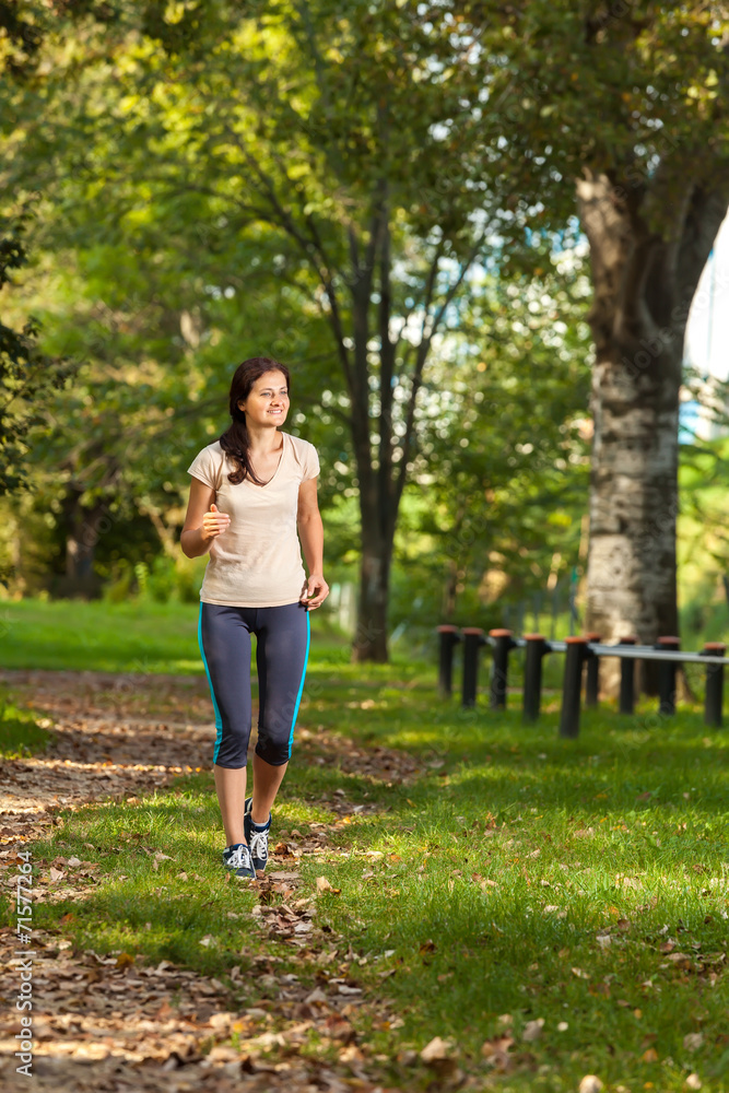 Naklejka premium workout woman