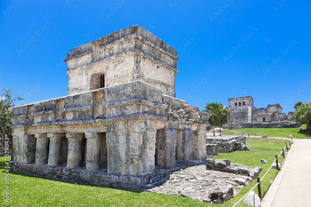 Tulum, archeological site in the Riviera Maya, Mexico. Site of a