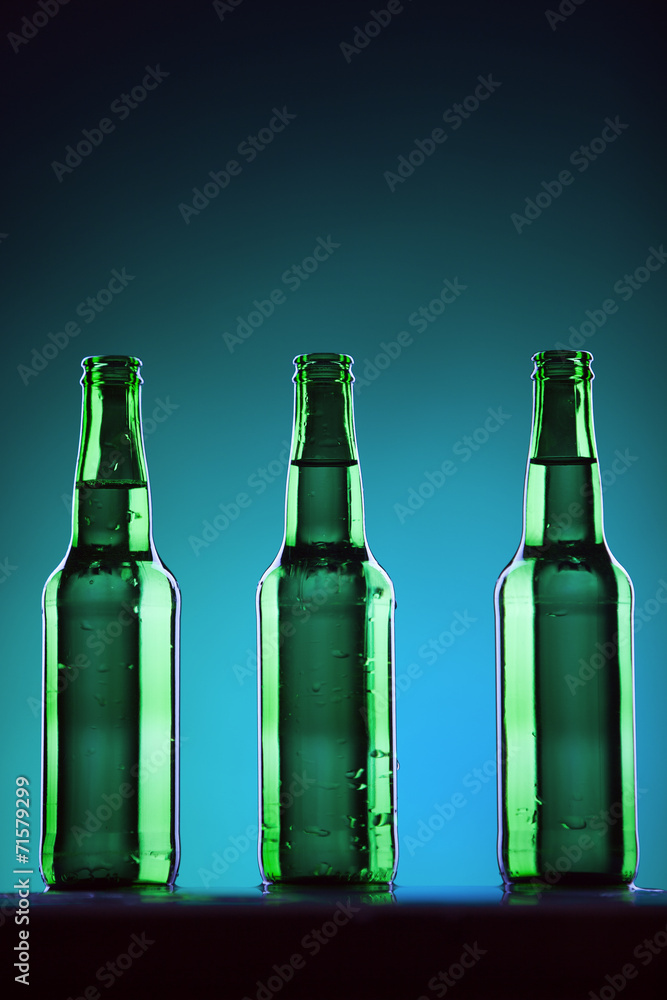 Green Beer Bottles
